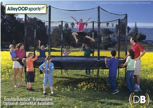 AlleyOOP Double Bounce Trampoline System Pic
